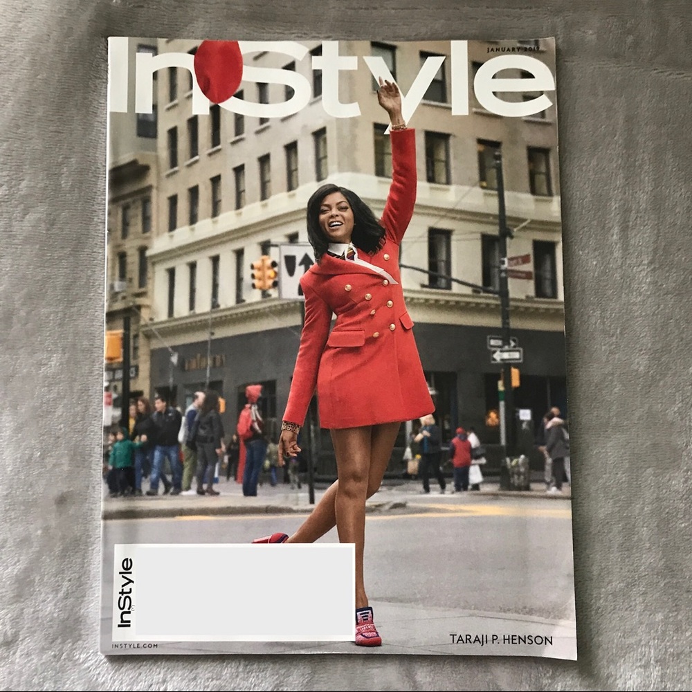 InStyle Magazine, January 2019, Taraji P. Henson